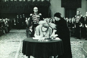 La Reine Juliana en 1954