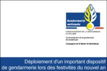 Saint-Martin – Déploiement d’un important dispositif de gendarmerie lors des festivités du nouvel an