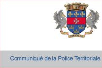 Saint Barthélemy : Communiqué de la Police Territoriale