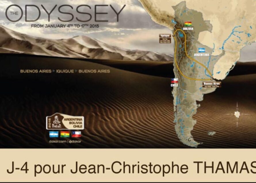 Dakar 2015 : J-4 pour Jean-Christophe THAMAS