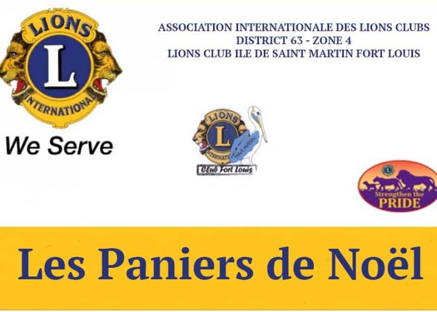 Lions Club de St-Martin Fort Louis : Les Paniers de Noël