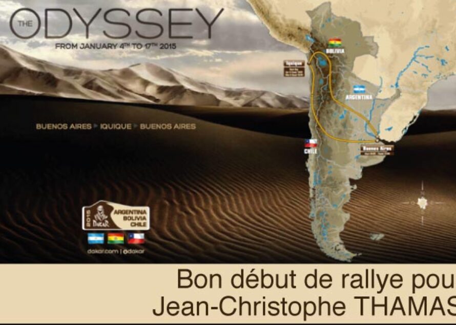 Dakar 2015 : 1ère étape pour Jean Christophe Thamas