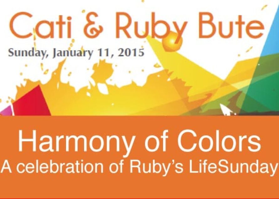 Art – Cati BURNOT & Ruby Bute exposent une “Harmony of Colors”