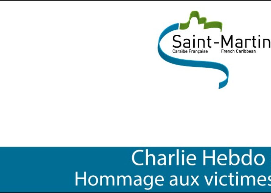 Saint-Martin : Une minute de silence pour Charlie Hebdo