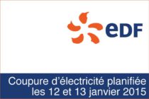 Saint-Martin : Coupures d’électricité planifiées le 12 et 13 Janvier 2015