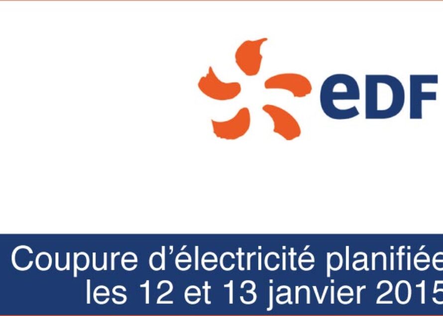 Saint-Martin : Coupures d’électricité planifiées le 12 et 13 Janvier 2015