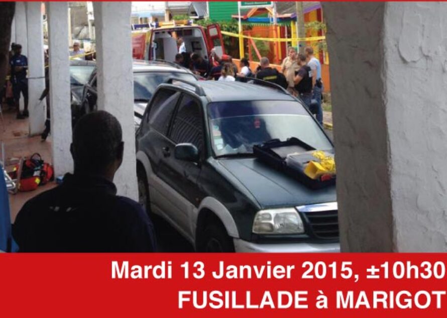 Marigot, 13 janvier 2015 vers 10h30 : un homme blessé par balle