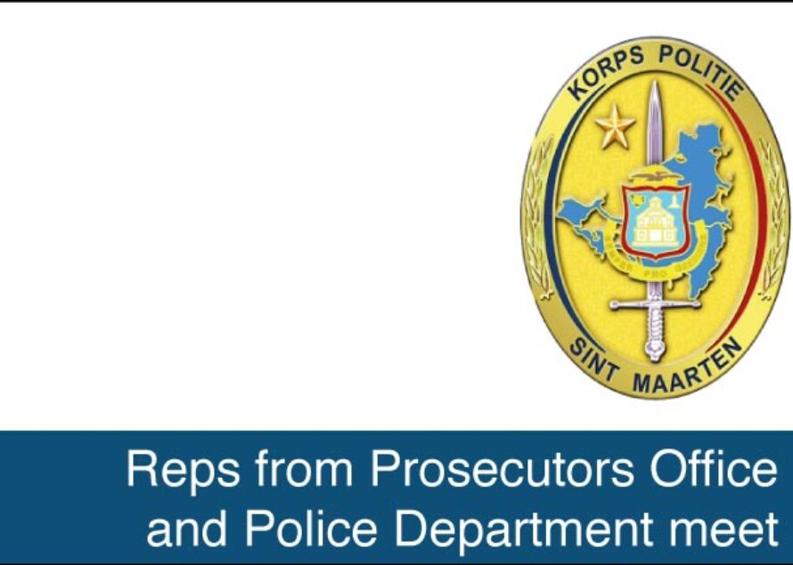 Sint Maarten – Reps from Prosecutors Office and Police Department meet