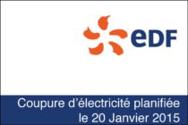 Saint-Martin : Coupure d’électricité planifiée le 20 Janvier 2015