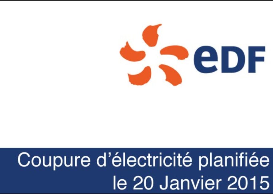 Saint-Martin : Coupure d’électricité planifiée le 20 Janvier 2015
