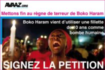 AVAAZ.org – Mettons fin au règne de terreur de Boko Haram