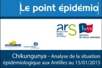 Chikungunya – Analyse de la situation épidémiologique aux Antilles au 15 janvier 2015