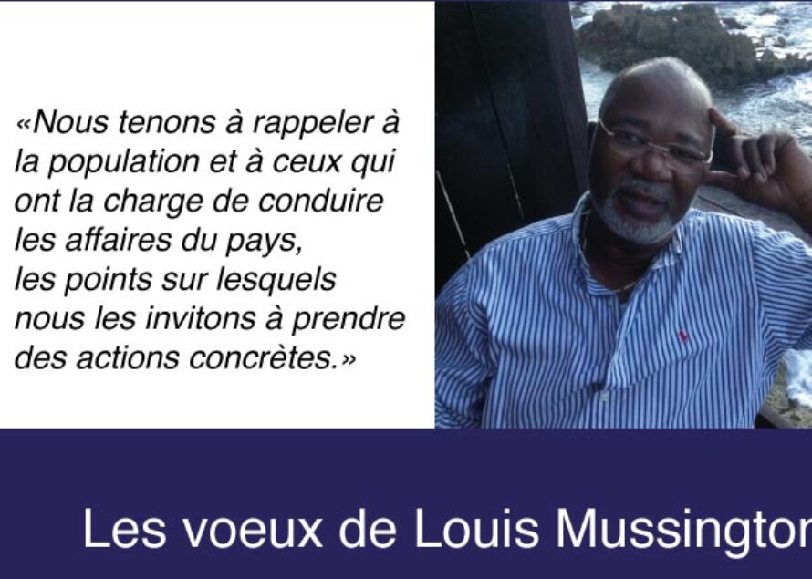 Saint-Martin : Les voeux de Louis Mussington