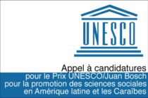 Amérique latine & Caraïbes : Appel à candidatures pour le Prix UNESCO / Juan Bosch