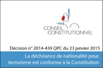 Terrorisme : Le Conseil constitutionnel valide la déchéance de nationalité