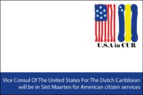 Sint Maarten : Make your appointment with the Vice Consul of the United States for the Dutch Caribbean