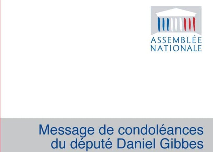 Saint-Martin : Condoléances du député Gibbes suite au décès d’Alain Tochou
