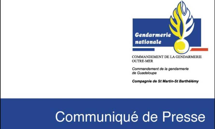 Gendarmerie : Saisie de 59kg de cocaïne et interpellation de trois trafiquants le 02 juillet à St Martin