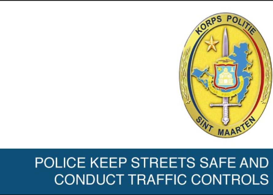 Sint Maarten : Police keeps streets safe and conduct traffic controls