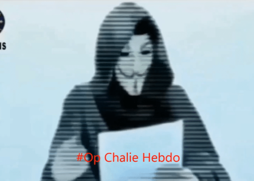 Anonymous promet de venger Charlie Hebdo