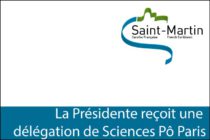 Saint-Martin : La Présidente reçoit les représentants de Sciences Pô Paris
