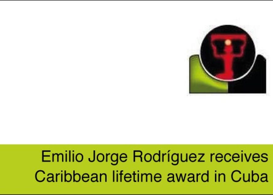Literature : Emilio Jorge Rodríguez receives Caribbean lifetime award in Cuba