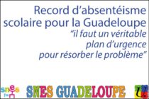 Absentéisme des élèves sur l’Académie de la Guadeloupe : c’est alarmant !