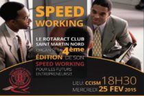 Opération “Speed Working” organisée par le Rotaract Club Saint Martin Nord