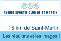15 km de Saint-Martin : les résultats et les images