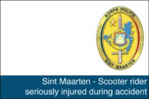 Sint Maarten – Scooter rider seriously injured during accident