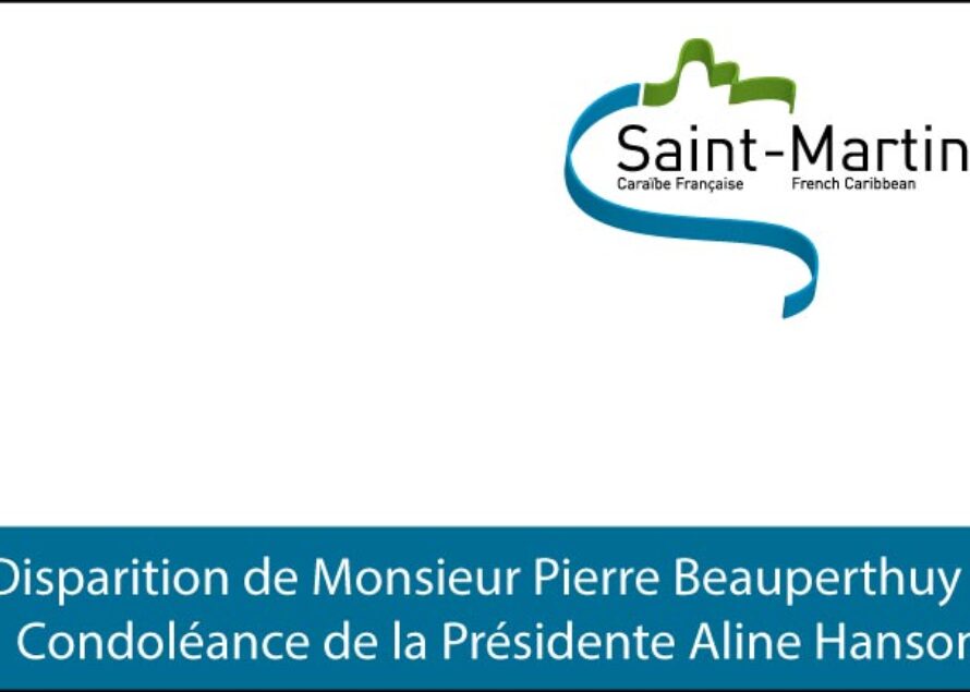 Disparition de Monsieur Pierre Beauperthuy – Condoléance de la Présidente Aline Hanson
