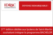 Programme Bachelor de l’IDRAC business school : une sélection organisée à Saint-Martin pour la 5ème année consécutive