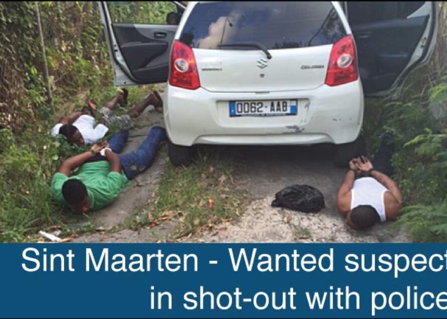 St. Maarten – Wanted suspect in shot-out with police