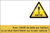 Que dire de l’endettement par habitant à Saint-Martin vis à vis du reste du territoire français…