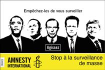 Amnesty International – Stop à la surveillance de masse !