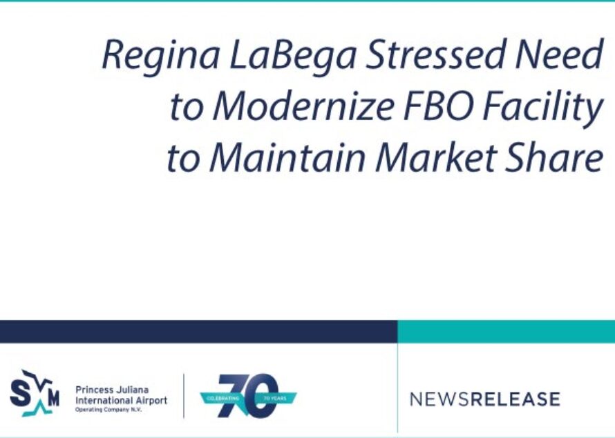 Regina LaBega Stressed Need to Modernize FBO Facility to Maintain Market Share
