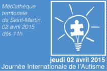 Journée Internationale de l’Autisme : RDV le 02 avril à la Médiathèque de Saint-Martin