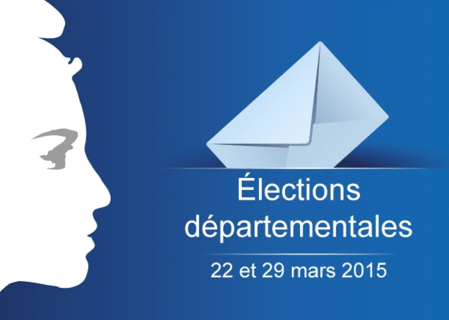 Résultats élections départementales 2015 1er Tour – Carte Interactive