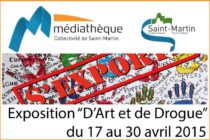 Médiathèque territoriale de Saint-Martin – Exposition “D’art et Drogue”
