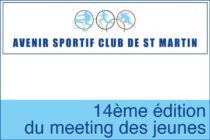 Athlétisme – 14ème édition du meeting des jeunes d’Avenir Sportif Club de Saint-Martin