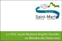Brigitte Girardin, ex-Ministre de l’Outre-mer, rencontre les membres du CESC
