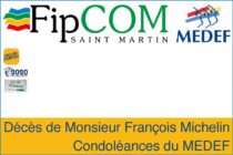 FIPcom/Medef – Décès de Monsieur François Michelin