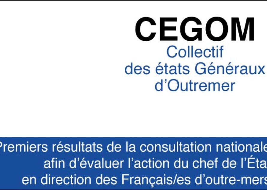 CEGOM – Première tendance du sondage relatif à la Présidence de François Hollande