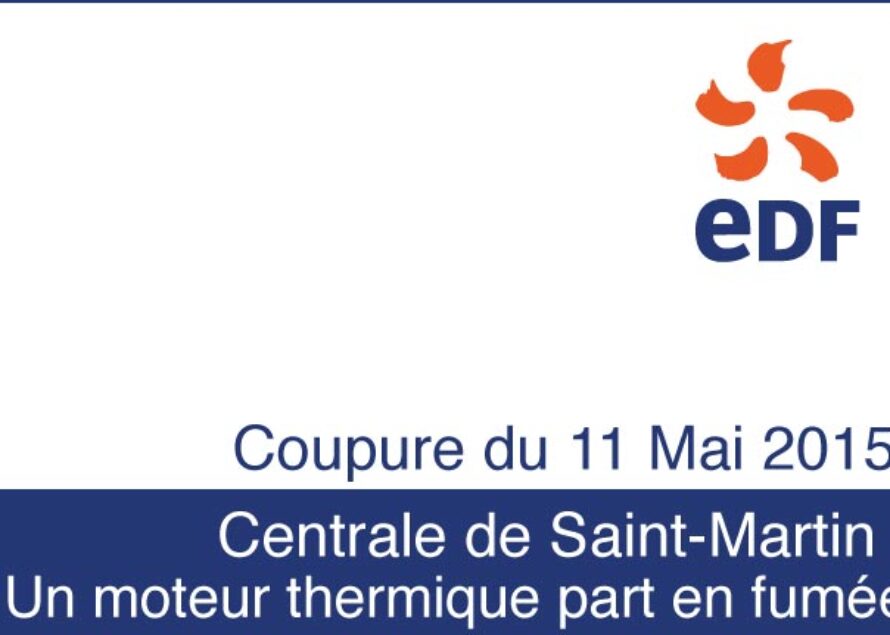 Saint-Martin – Coupure de courant suite à un incendie à la centrale EDF