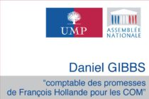 Saint-Martin – Daniel GIBBS, “comptable des promesses de François Hollande pour les COM”