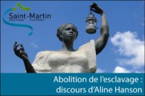Collectivité de Saint-Martin : Commémoration de l’abolition de l’esclavage