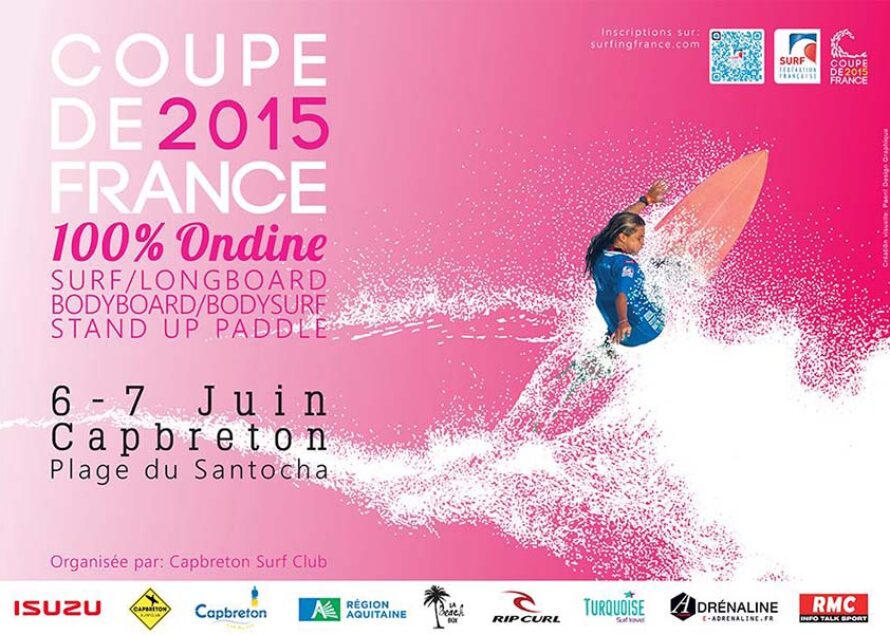 Objectif : Les Championnats de France de Surf en Octobre 2015 pour Camille-Elena Lavocat