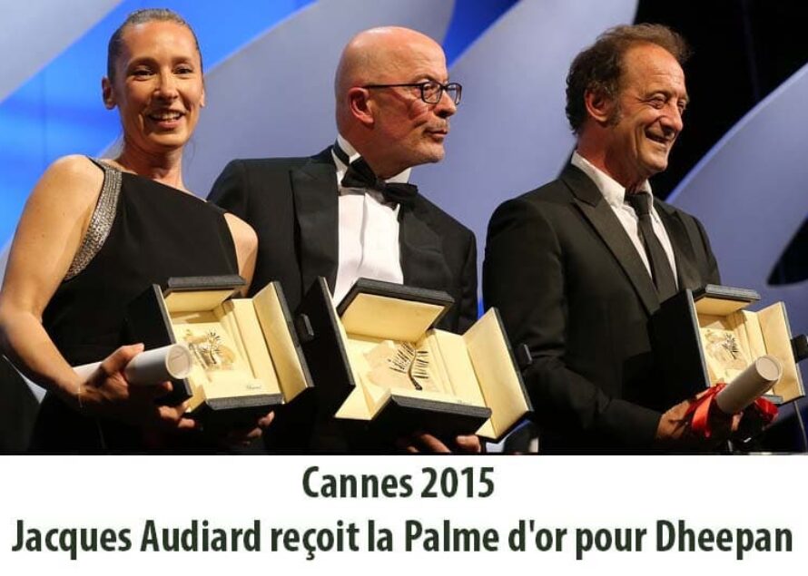 68e Festival de Cannes : Jacques Audiard reçoit la Palme d’or pour Dheepan