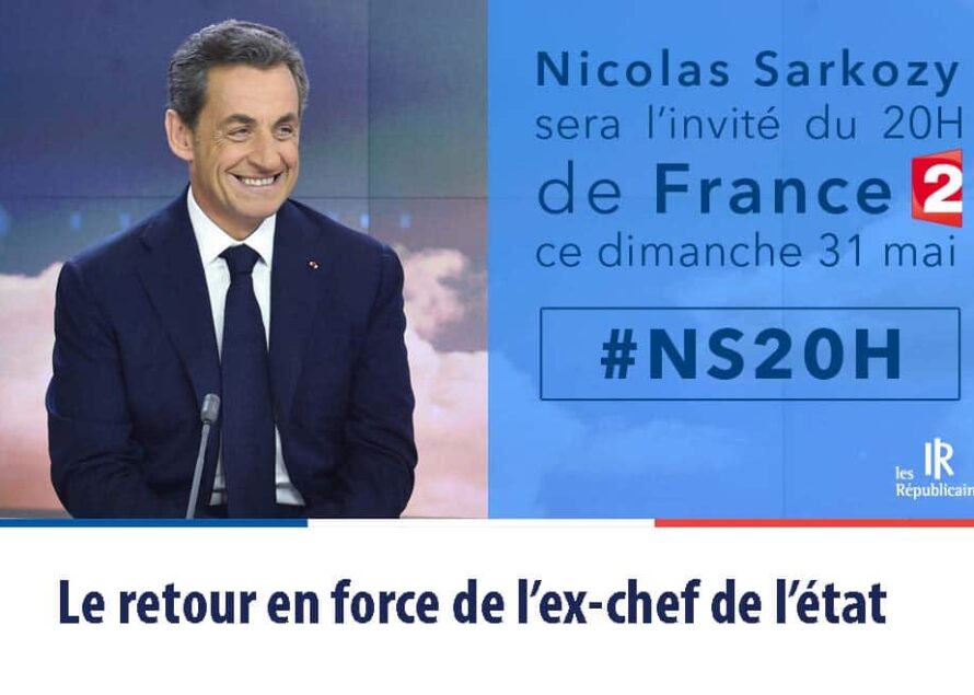 Au lendemain du Congrès Fondateur le Président Nicolas Sarkozy sera ce soir l’invité du journal de 20H de France 2