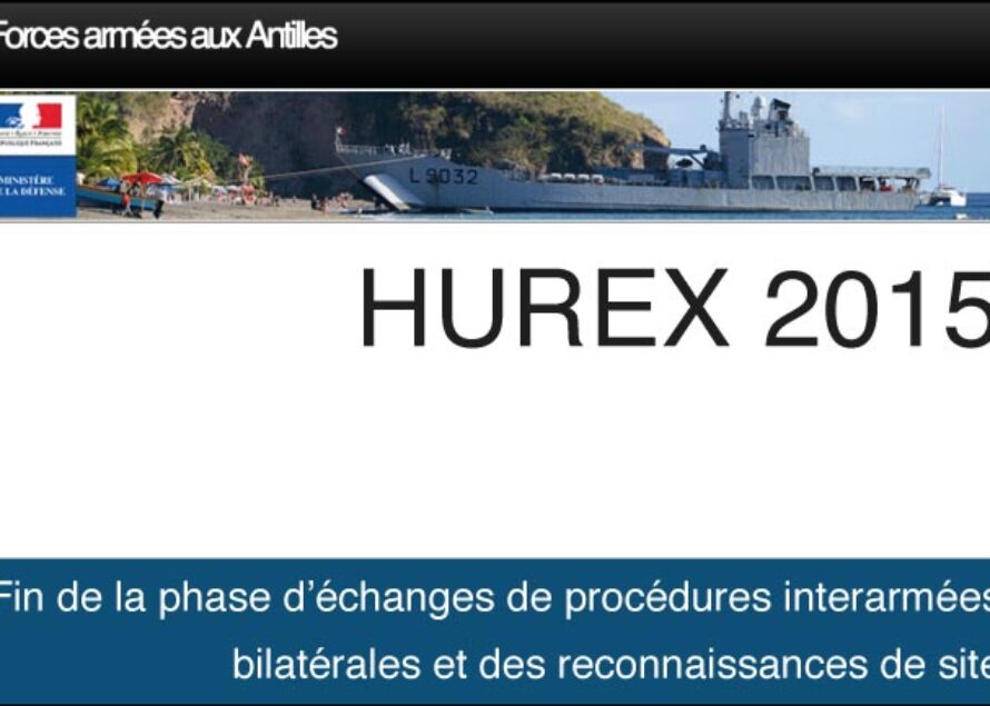 HUREX 2015 : fin de la phase d’échanges de procédures interarmées bilatérales et des reconnaissances de site